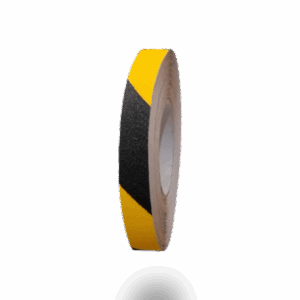 Anti Slip Tape, Black/Yellow, 25mm x 18.2m