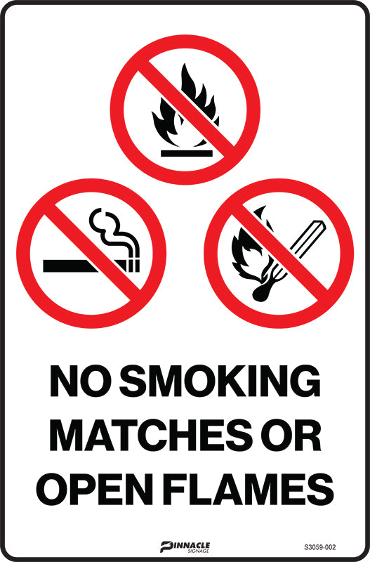No Smoking Matches Or Open Flames - Image 2