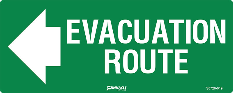 Evacuation Route, Arrow Left - Image 2