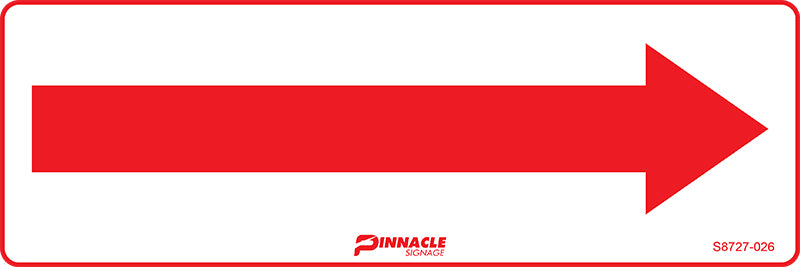 Arrow, Red on White - Image 2