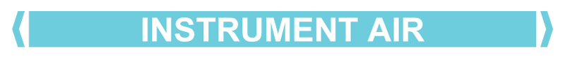 Self Adhesive Pipe Markers, Instrument Air (Light Blue) - Image 2