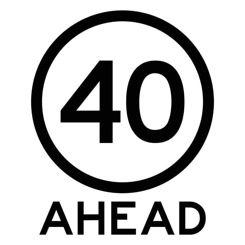 40km/h Ahead, Multi Message 600 x 600mm Corflute, Class 1 Reflective - Image 3