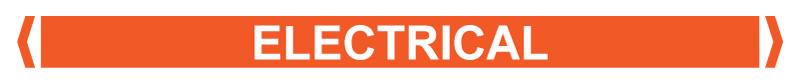 Self Adhesive Pipe Markers, Electrical (Orange) - Image 2