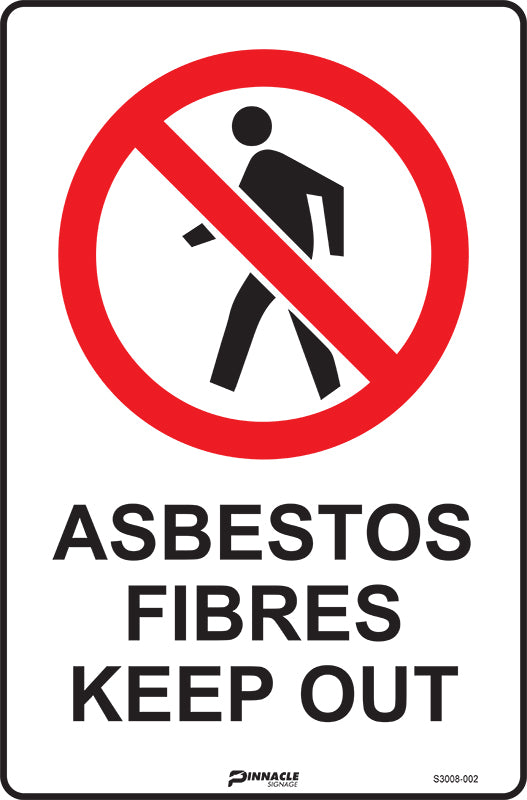Asbestos Fibres Keep Out - Image 2