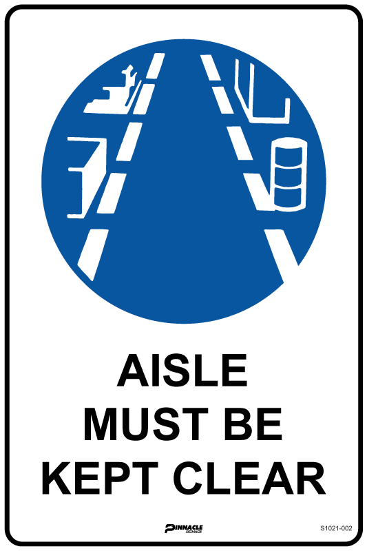Aisle Must Be Clear - Image 2