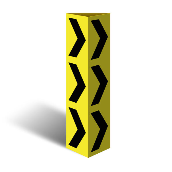 Three Sided Bollard Cover Surround, Arrow Right