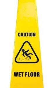 890mm Safety Cone, Caution Wet Floor
