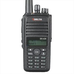 Delta DS420 | Rugged Digital UHF Two-Way Radio with Display