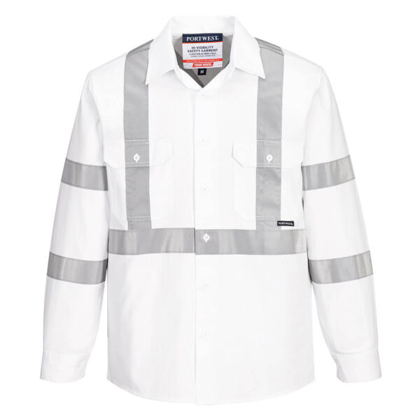 Hi-Vis X Back Class N Shirt L/S