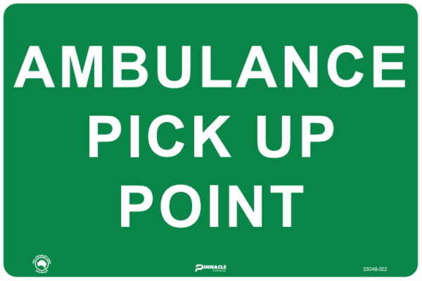 Ambulance Pick Up Point