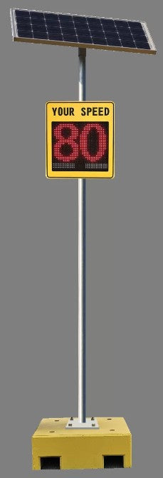RoadSmart Plus, Solar Powered Speed Rader Sign, 710 x 710mm - Image 2