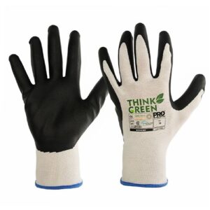 THINK GREEN Nitrile Dip Recycled Glove Size 7