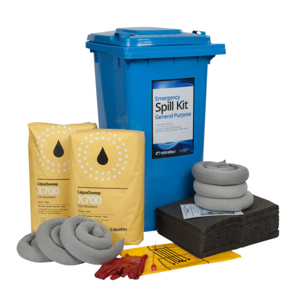 240 Litre Wheeled Bin Economy Spill Kit