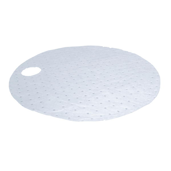 Oil & Fuel Heavyweight Absorbent Drum Toppers - 56cm Dia - Pack 25