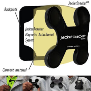 Jacket Bracket Maxi | Heavy-Duty Magnetic Mount for Safety Devices